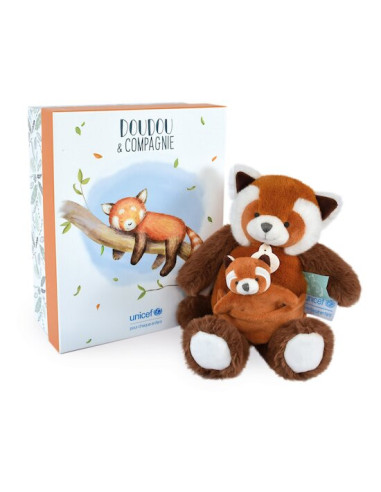 Unicef - panda roux avec bebe