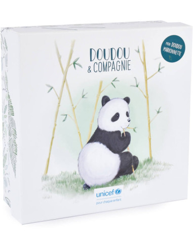 Unicef - panda marionnette