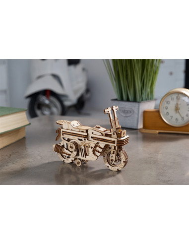 Ugears - scooter pliant moto compact - 192 pieces