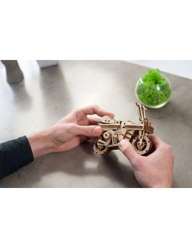 Ugears - scooter pliant moto compact - 192 pieces