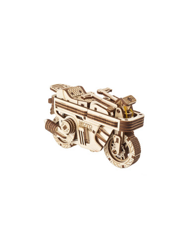 Ugears - scooter pliant moto compact - 192 pieces