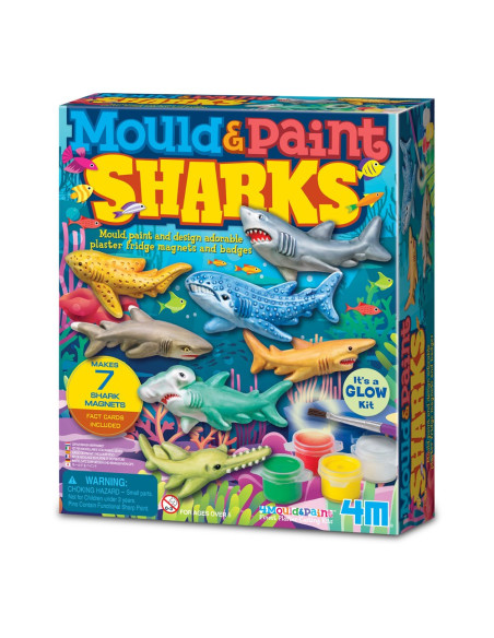 4m crea kit de moulage: réquins