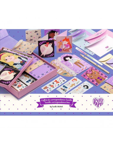 Coffret - coffret de correspondance lucille
