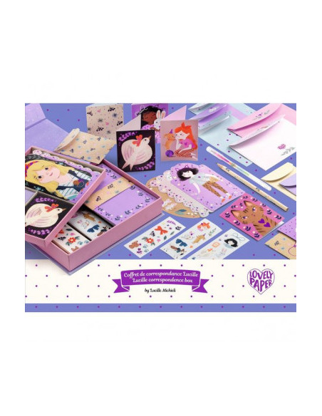 Coffret - coffret de correspondance lucille