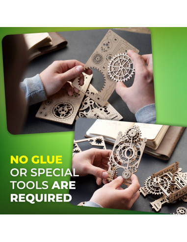 Ugears - ancienne tour horloge - 44 pieces
