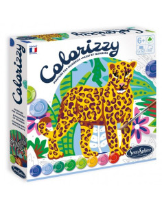 Colorizzy - zebre & leopard