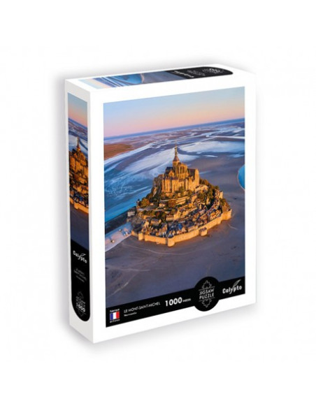 Puzzle 1000 pièces - le mont-saint-michel - normandie