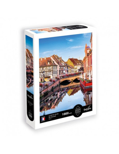 Puzzle 1000 pièces - la petite venise de colmar - alsace