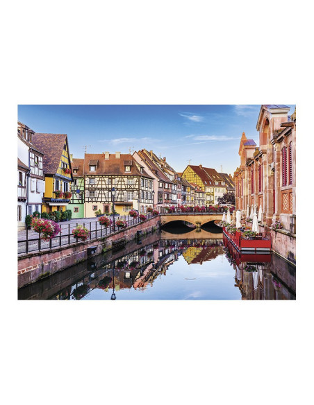 Puzzle 1000 pièces - la petite venise de colmar - alsace