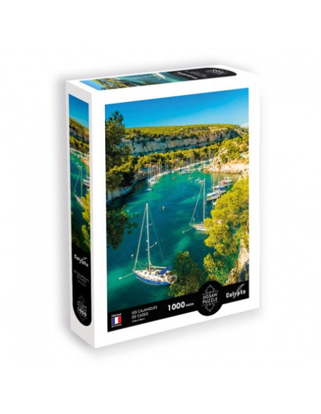Puzzle 1000 pièces - les calanques de cassis - côte d'azur