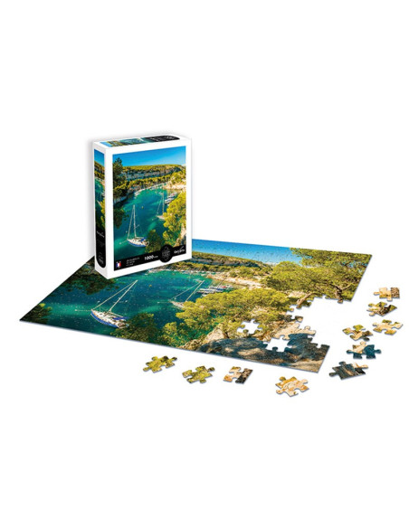 Puzzle 1000 pièces - les calanques de cassis - côte d'azur