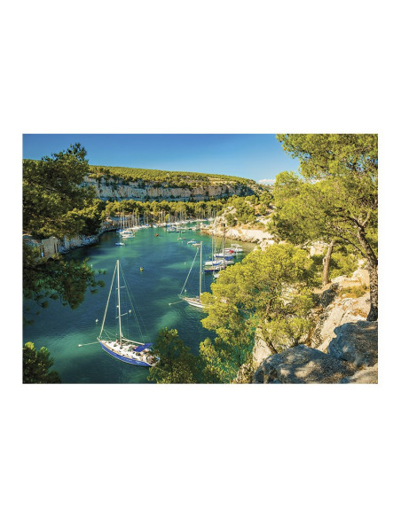 Puzzle 1000 pièces - les calanques de cassis - côte d'azur