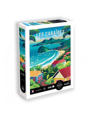 Puzzle 500 pièces - les caraïbes