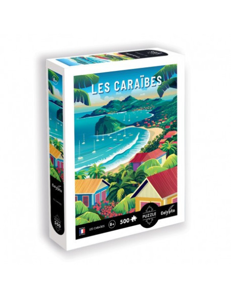 Puzzle 500 pièces - les caraïbes