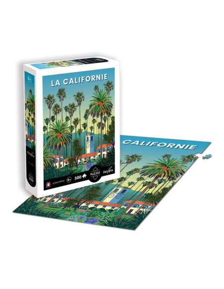Puzzle 500 pièces - la californie