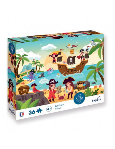 Puzzle 36 pièces - Les Pirates