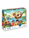 Puzzle 36 pièces - Les Pirates