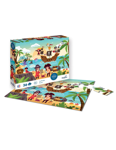 Puzzle 36 pièces - Les Pirates