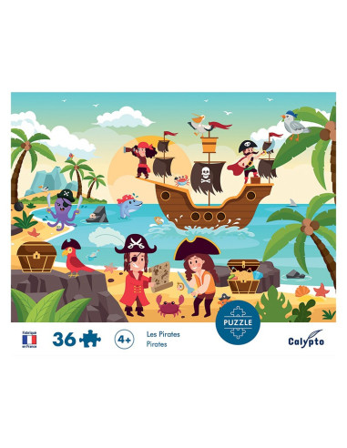 Puzzle 36 pièces - Les Pirates
