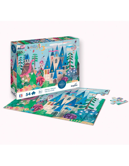 Puzzle 54 pièces - Château Féérique