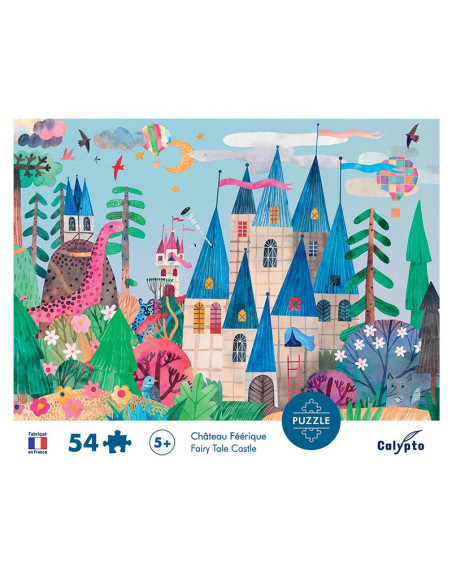 Puzzle 54 pièces - Château Féérique