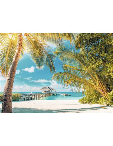 Puzzle N 1500 p - Plage paradisiaque
