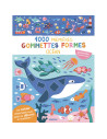 1000 premieres gommettes formes - océan