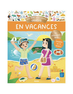 500 autocollants créatifs - vacances