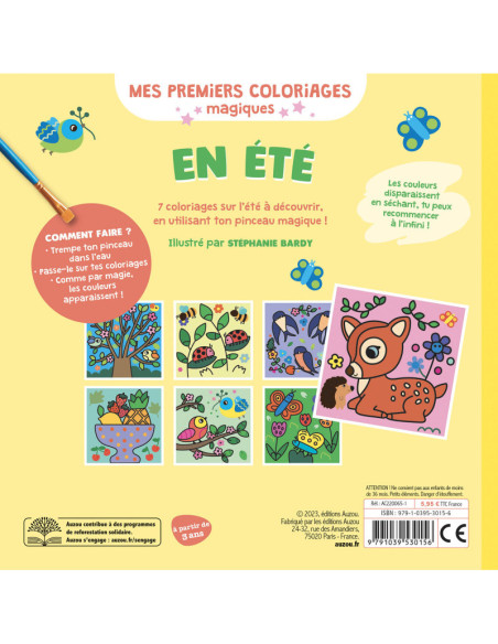 Mes premiers coloriages magiques - en ete