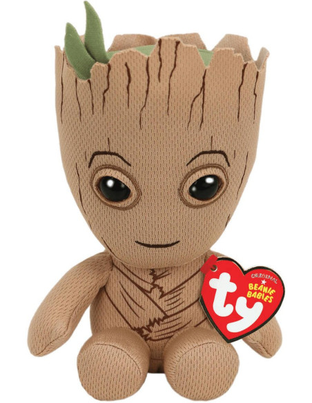 Marvel beanie babies small - peluche groot 15 cm - ty