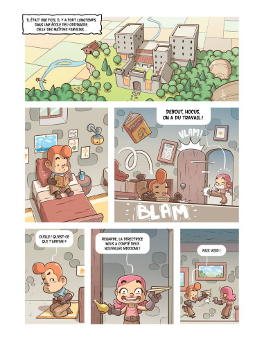Hocus pocus minus - tempete et champignons - bd le petit heros