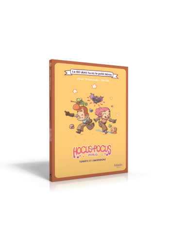 Hocus pocus minus - tempete et champignons - bd le petit heros