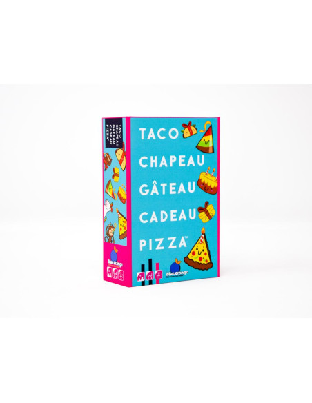 Taco chapeau gâteau cadeau pizza