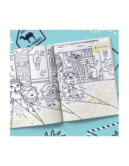 Magazine jordanie 4-7 ans - les mini mondes