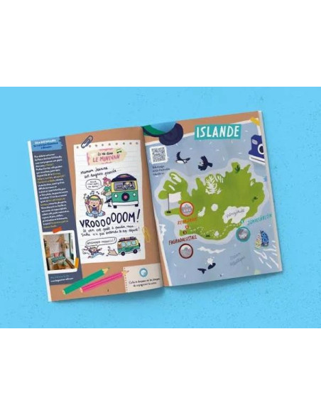 Magazine islande 4-7 ans - les mini mondes