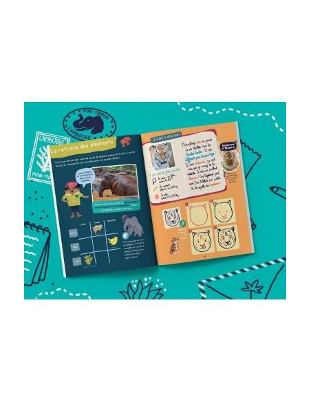 Magazine cambodge 4-7 ans - les mini mondes