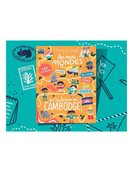 Magazine cambodge 4-7 ans - les mini mondes
