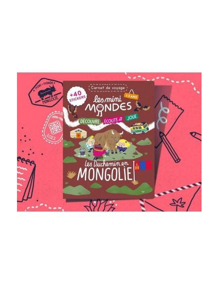 Magazine mongolie 2-3 ans - les mini mondes