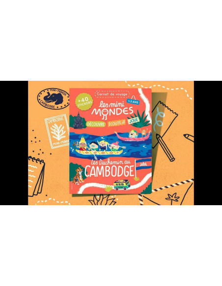 Magazine cambodge 1-3 ans - les mini mondes