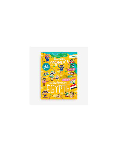 Magazine egypte 1-3 ans - les mini mondes