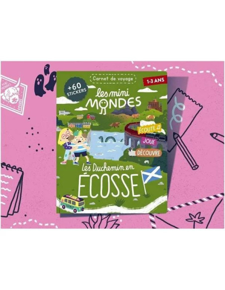 Magazine ecosse 1-3 ans - les mini mondes