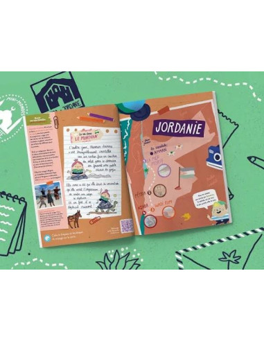 Magazine jordanie 1-3 ans - les mini mondes