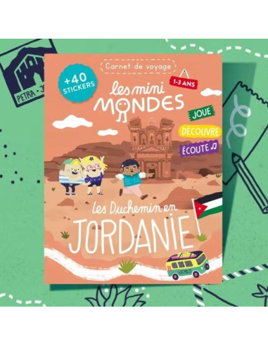 Magazine jordanie 1-3 ans - les mini mondes
