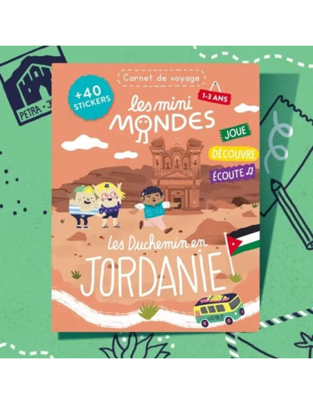 Magazine jordanie 1-3 ans - les mini mondes