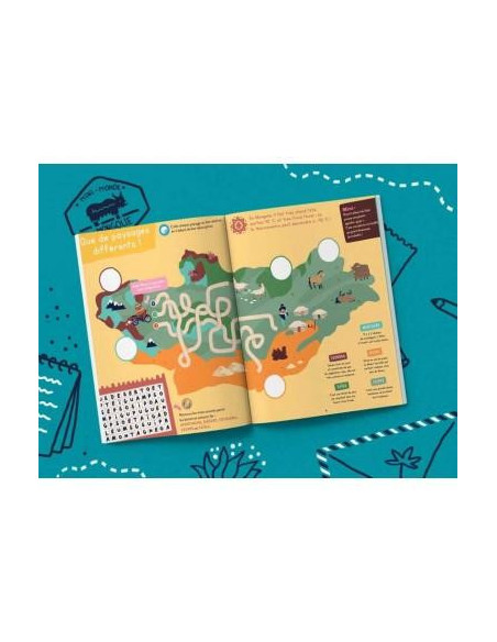 Magazine mongolie 4-7 ans - les mini mondes