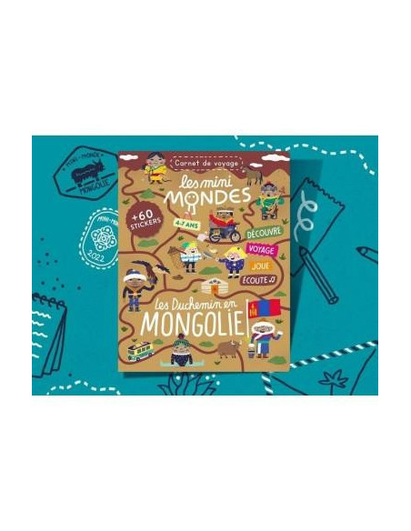 Magazine mongolie 4-7 ans - les mini mondes