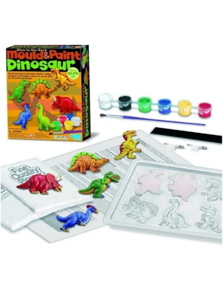 CREA KIT DE MOULAGE - DINOSAURE FLUORESCENT