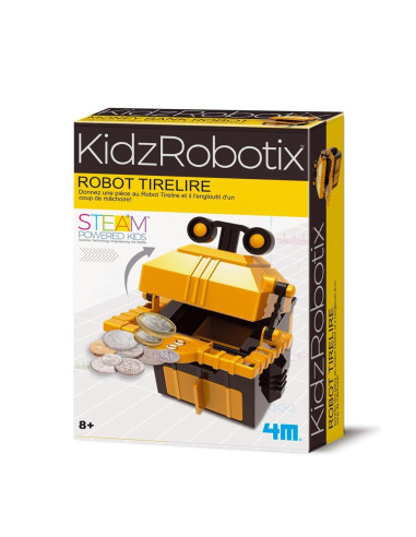 KidzRobotix - Robot Tirelire 14cm