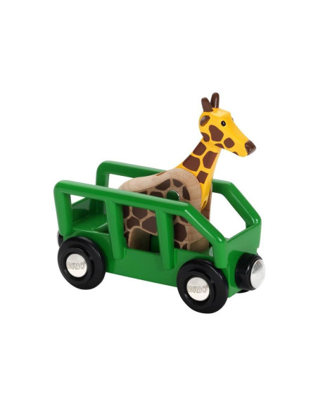 Brio wagon girafe