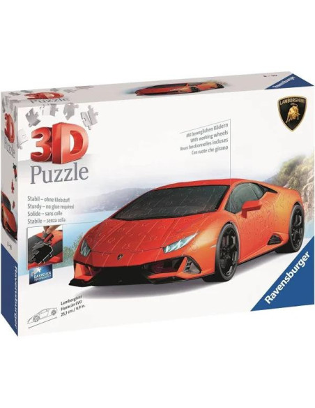 Ravensburger - puzzle 3d lamborghini 108 pcs